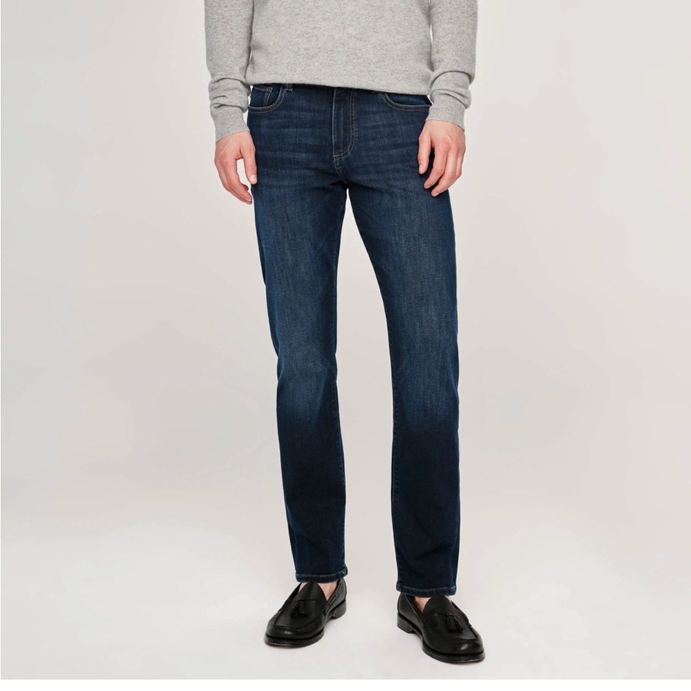 DL1961 Jeans Russell Slim Straight Sauber Jeans Dark Wash size 32